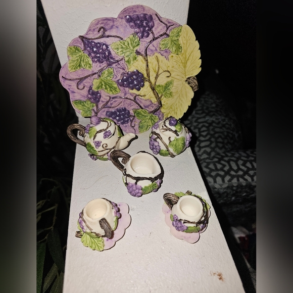 Miniature tea set - Picture 4 of 5